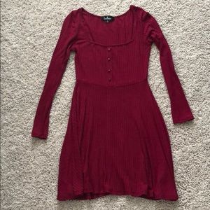Lulus Burgundy Dress